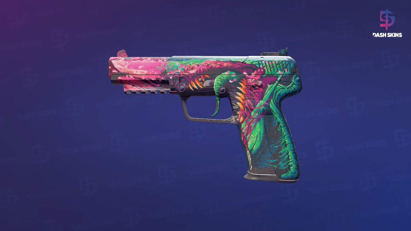 Five-SeveN | Hyper Beast (Well-Worn) Screenshot Playside