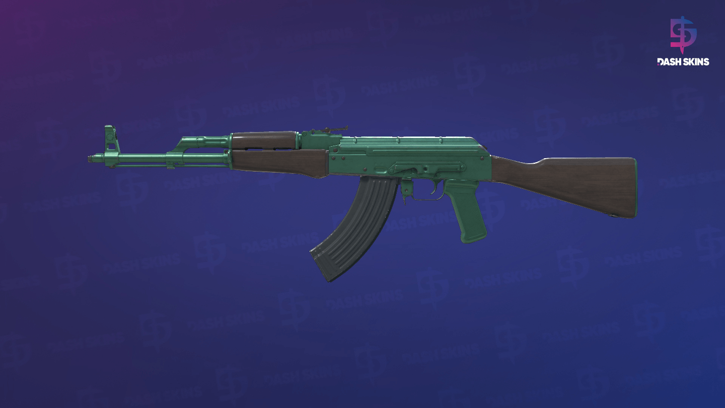 AK-47 | Wintergreen (Field-Tested) Screenshot Playside