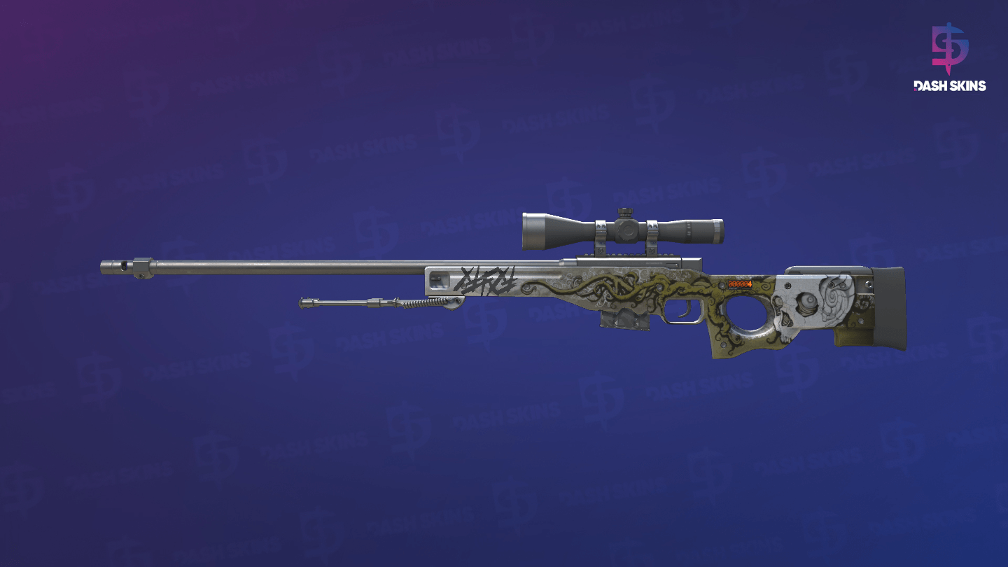 StatTrak™ AWP | Worm God (Field-Tested) Screenshot Playside