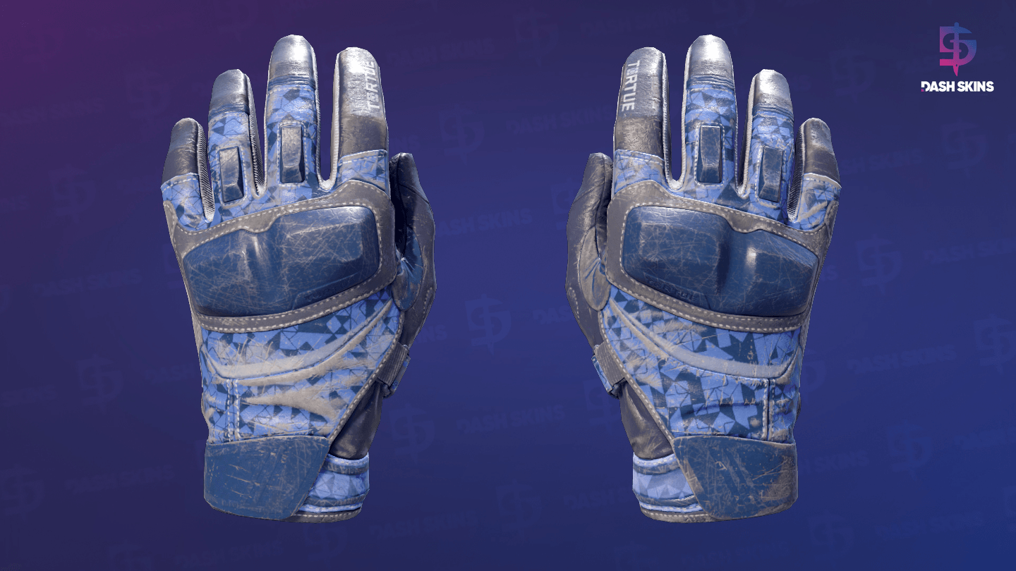 ★ Moto Gloves | Polygon (Well-Worn) Screenshot Playside