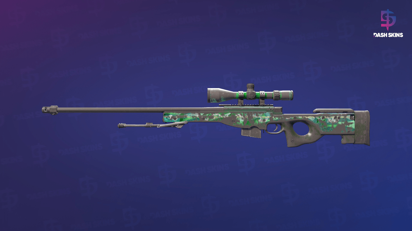 AWP | Green Energy (Battle-Scarred) Screenshot Playside
