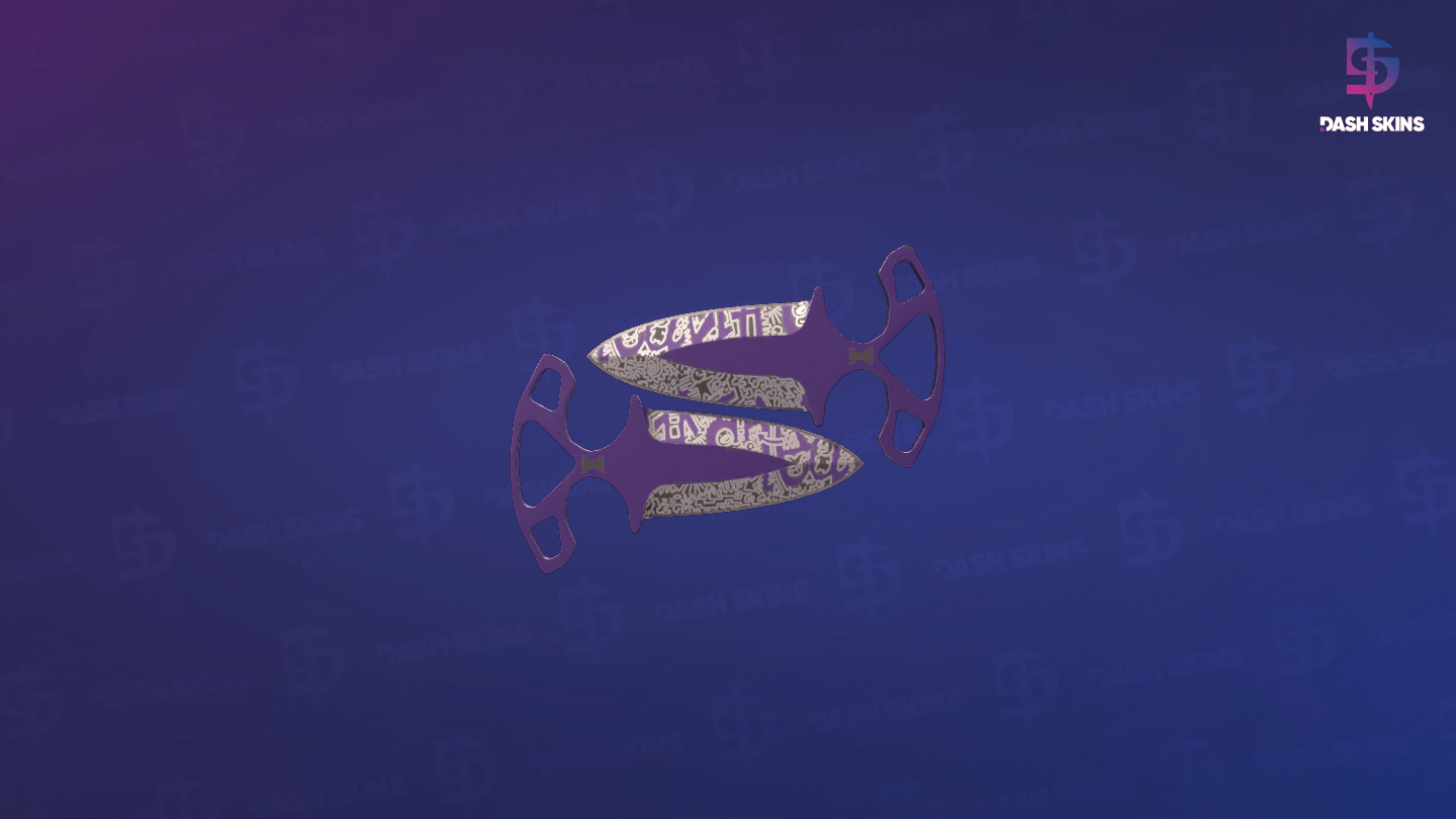 ★ Shadow Daggers | Freehand (Minimal Wear) Screenshot Playside