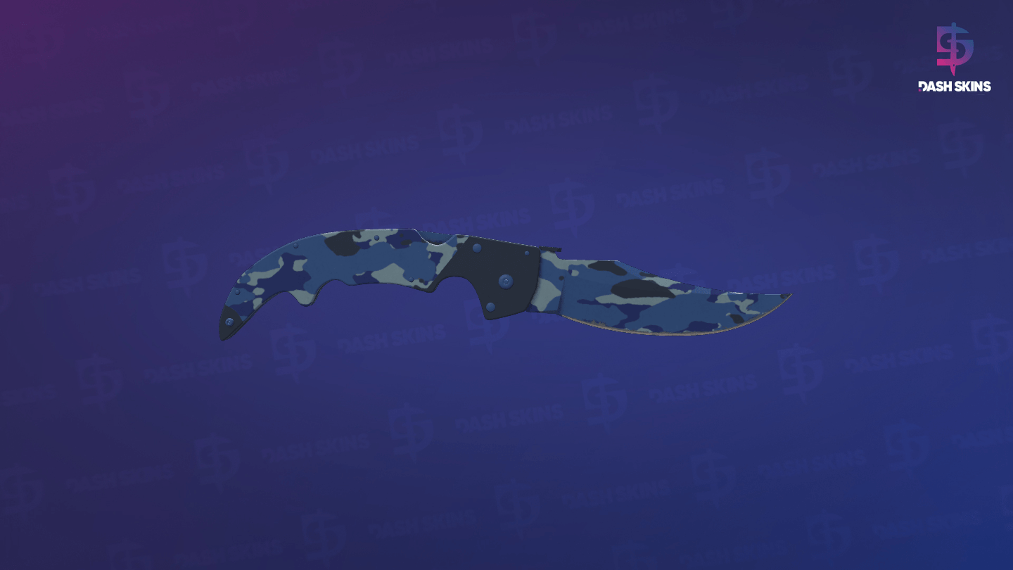 ★ Falchion Knife | Bright Water (Minimal Wear) Screenshot Playside