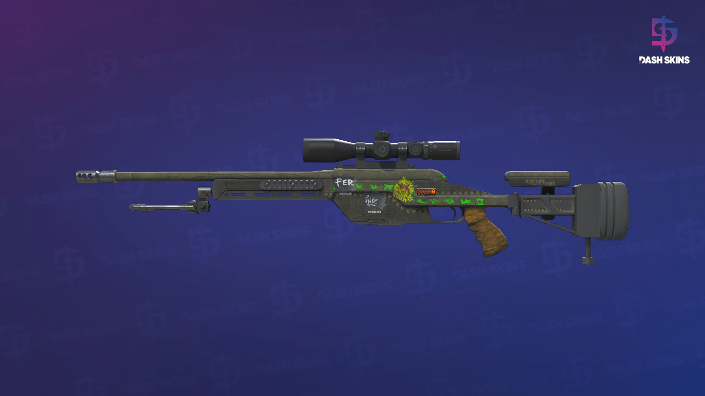 StatTrak™ SSG 08 | Necropos (Field-Tested) Screenshot Playside