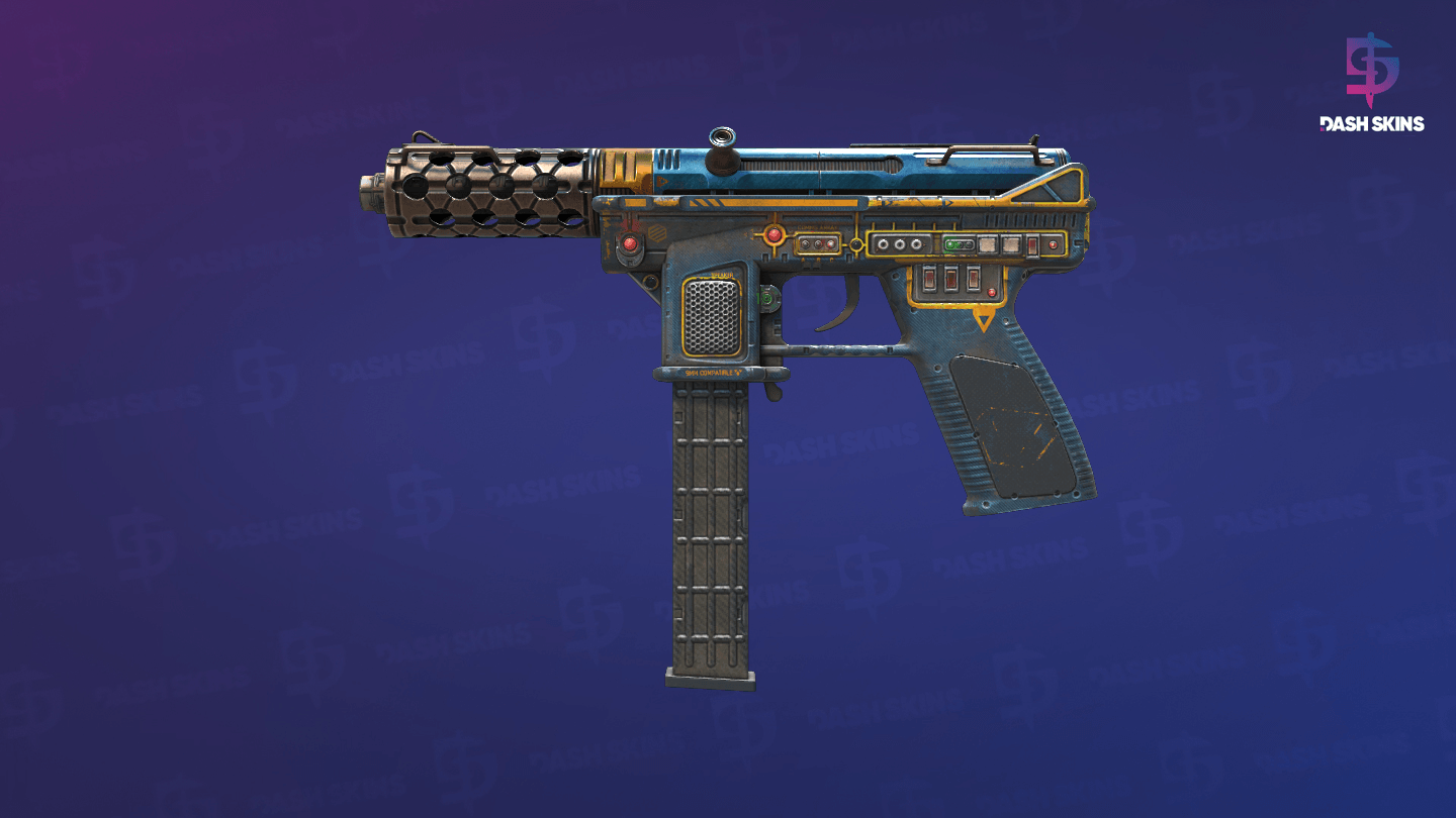 Tec-9 | Remote Control (Battle-Scarred) Screenshot Playside
