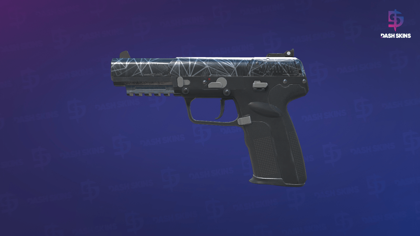 Five-SeveN | Silver Quartz (Minimal Wear) Screenshot Playside