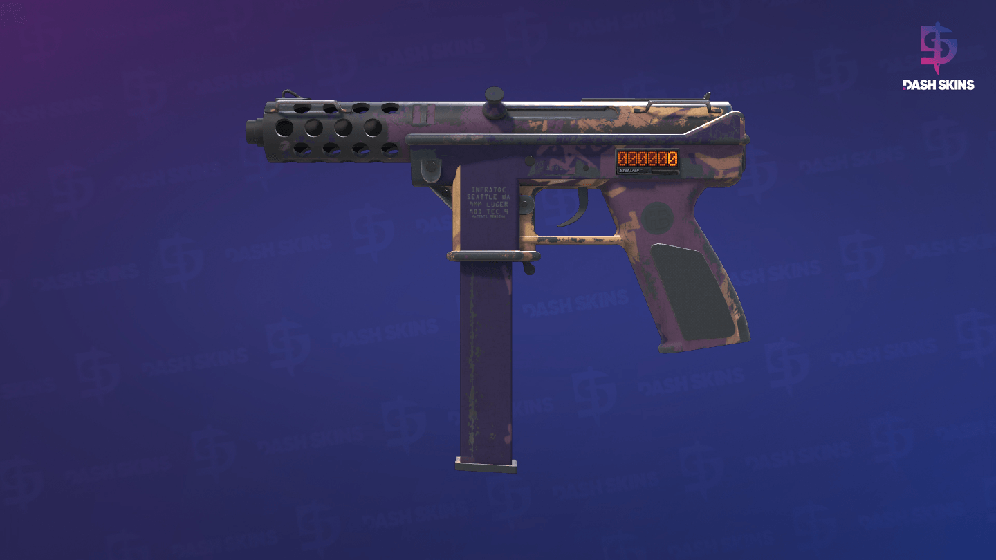 StatTrak™ Tec-9 | Sandstorm (Battle-Scarred) Screenshot Playside