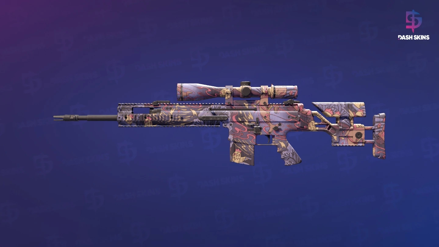 SCAR-20 | Poultrygeist (Factory New) Screenshot Playside