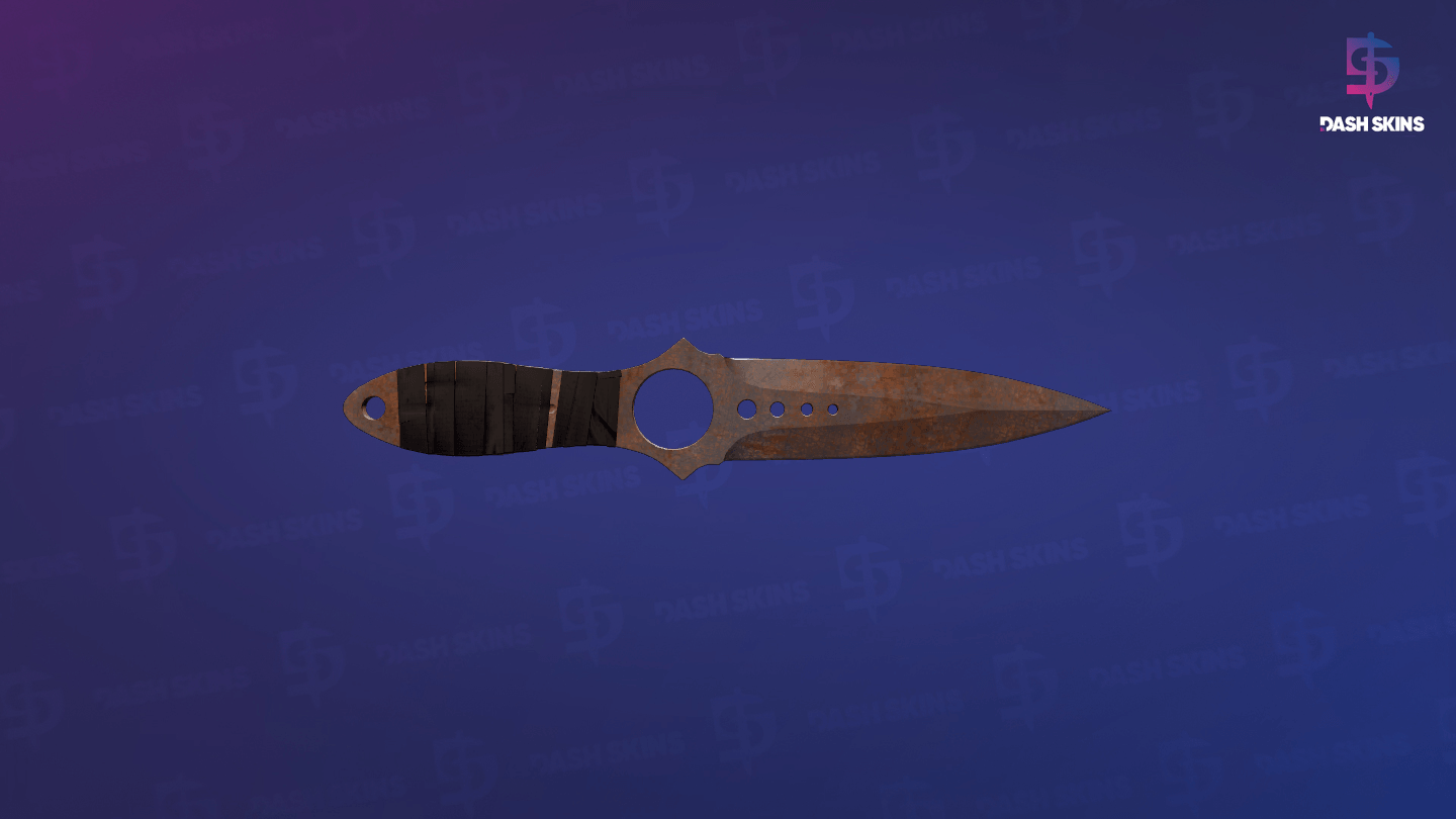 ★ Skeleton Knife | Rust Coat (Battle-Scarred) Screenshot Playside