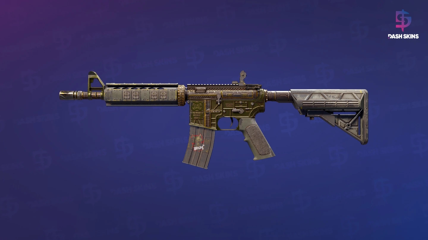 M4A4 | The Battlestar (Battle-Scarred) Screenshot Playside