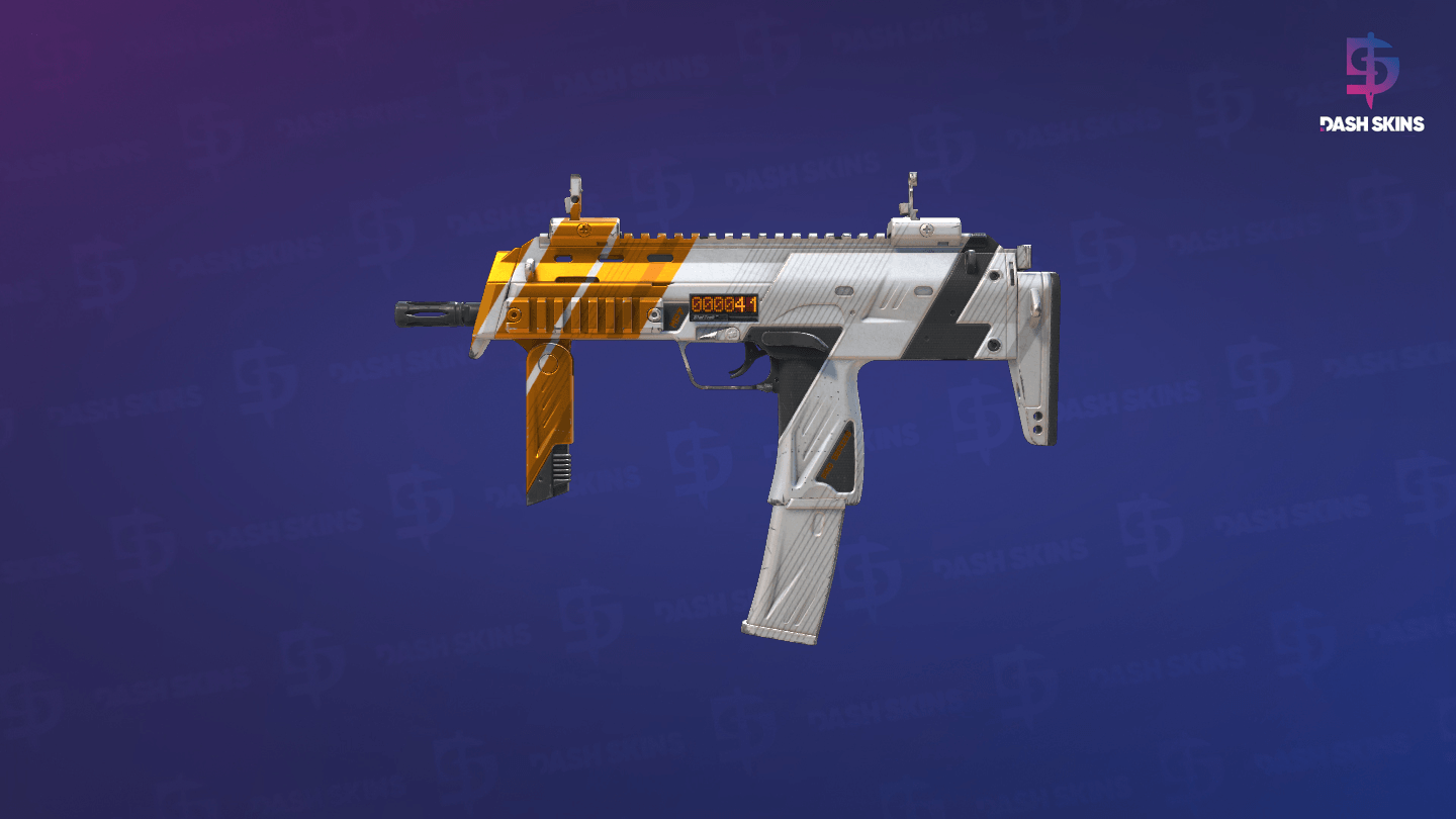 StatTrak™ MP7 | Amberline (Field-Tested) Screenshot Playside