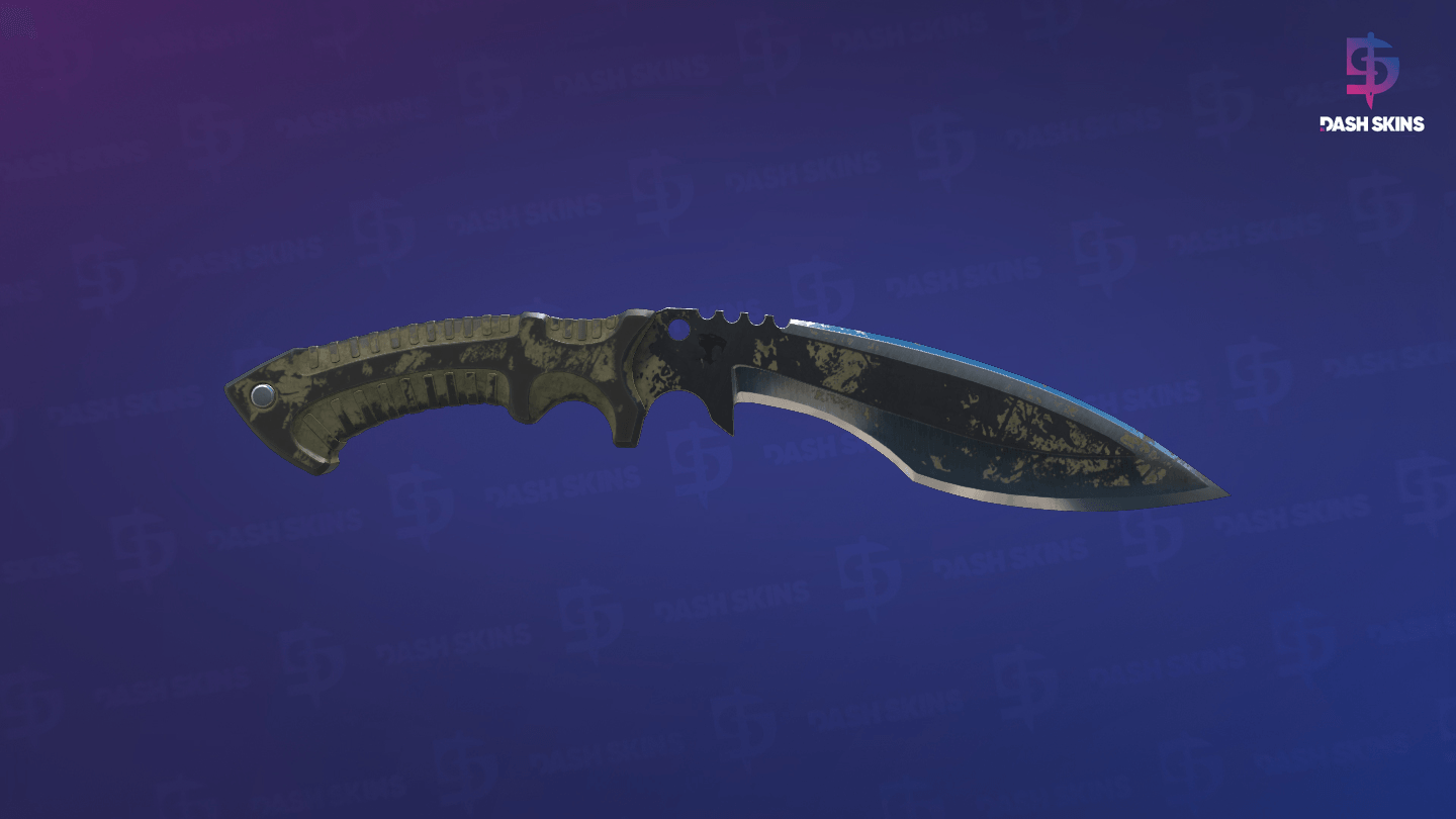 ★ Kukri Knife | Safari Mesh (Battle-Scarred) Screenshot Playside