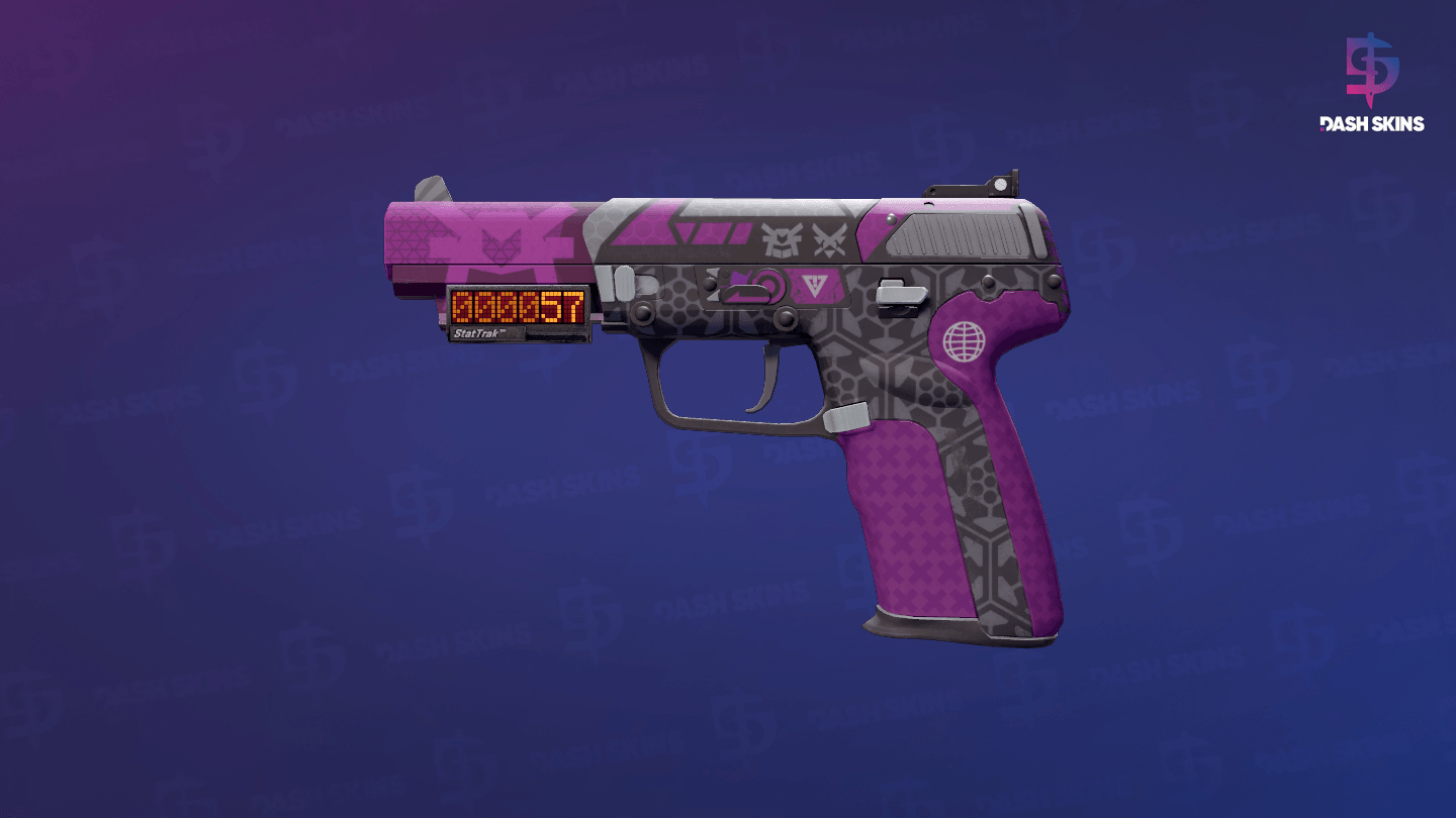 StatTrak™ Five-SeveN | Violent Daimyo (Factory New) Screenshot Playside