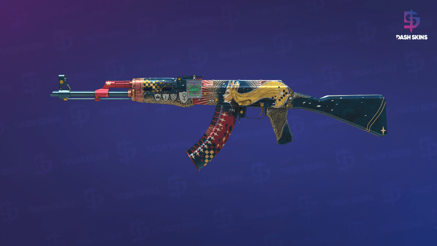 AK-47 | The Empress (Minimal Wear) Screenshot Playside