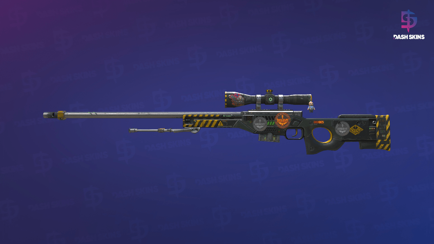 StatTrak™ AWP | Phobos (Minimal Wear) Screenshot Playside