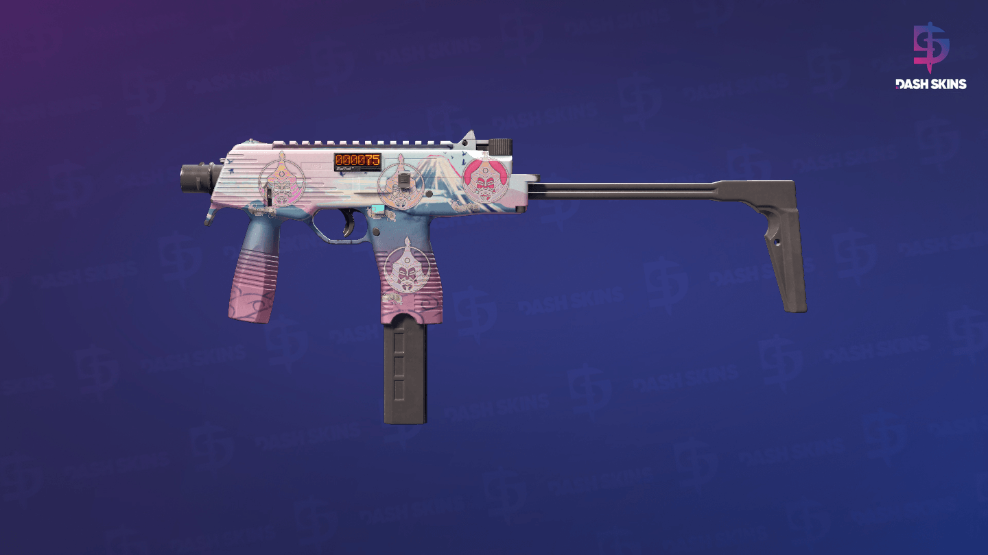 StatTrak™ MP9 | Mount Fuji (Minimal Wear) Screenshot Playside