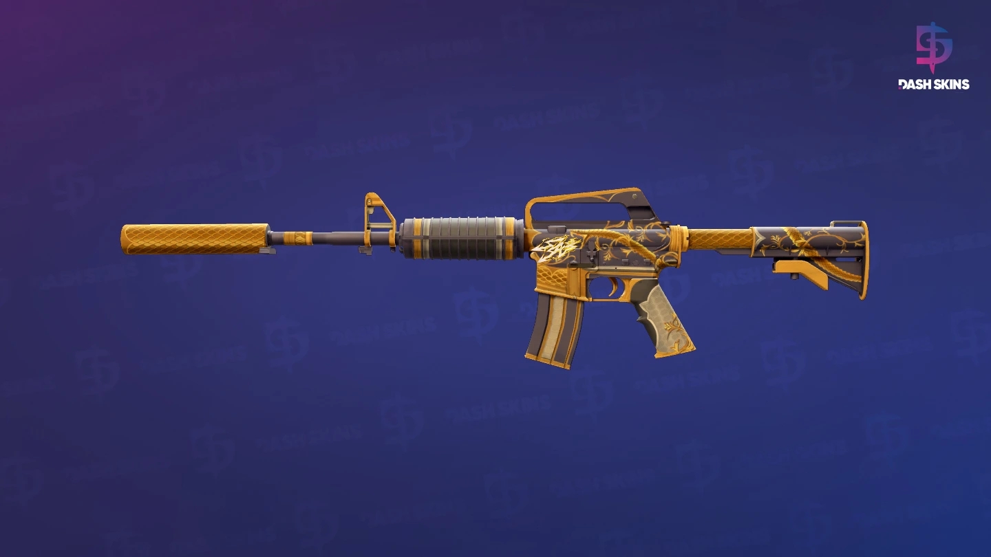 M4A1-S | Golden Coil (Field-Tested) Screenshot Playside