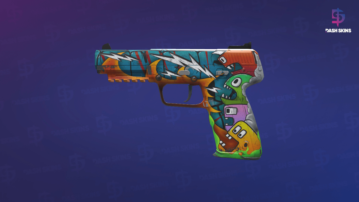 Five-SeveN | Angry Mob (Field-Tested) Screenshot Playside