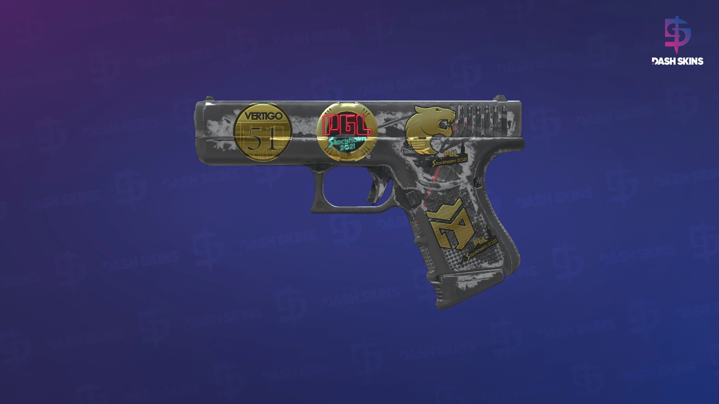 Souvenir Glock-18 | Red Tire (Battle-Scarred) Screenshot Playside