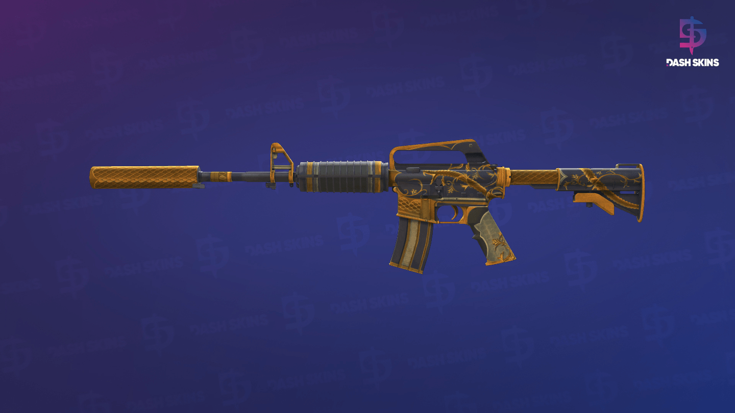 M4A1-S | Golden Coil (Field-Tested) Screenshot Playside