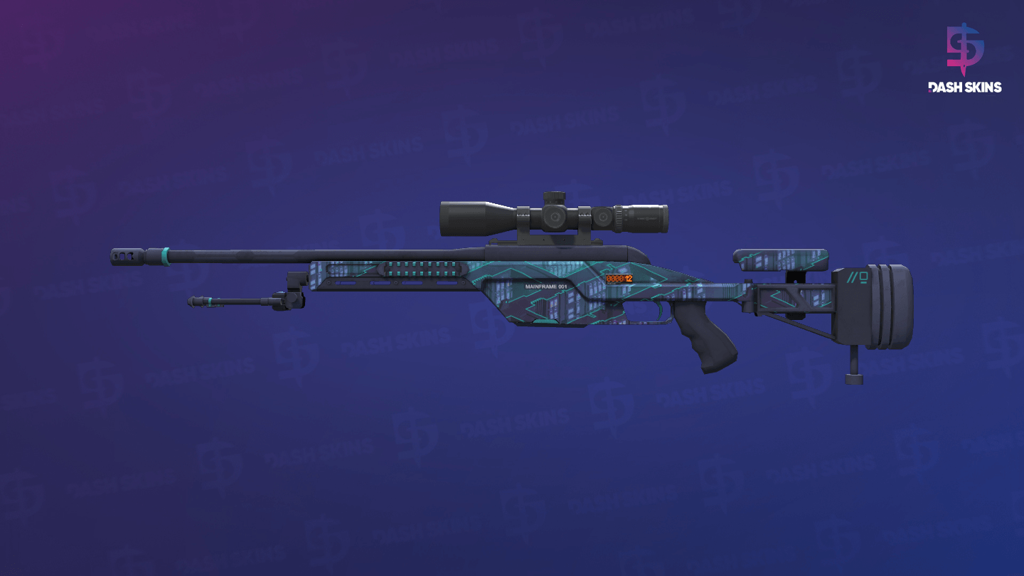 StatTrak™ SSG 08 | Mainframe 001 (Factory New) Screenshot Playside