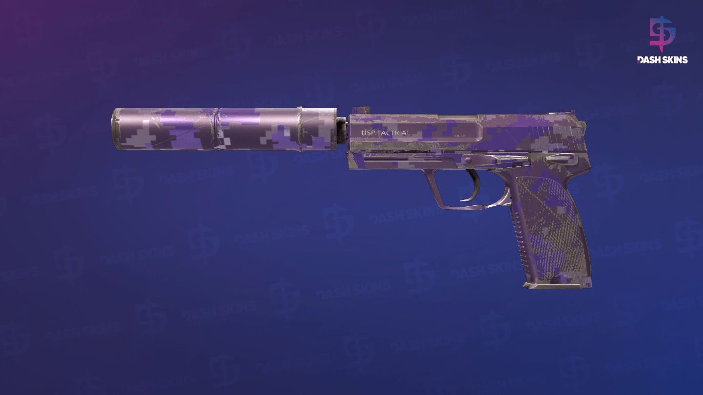 USP-S | Purple DDPAT (Field-Tested) Screenshot Playside