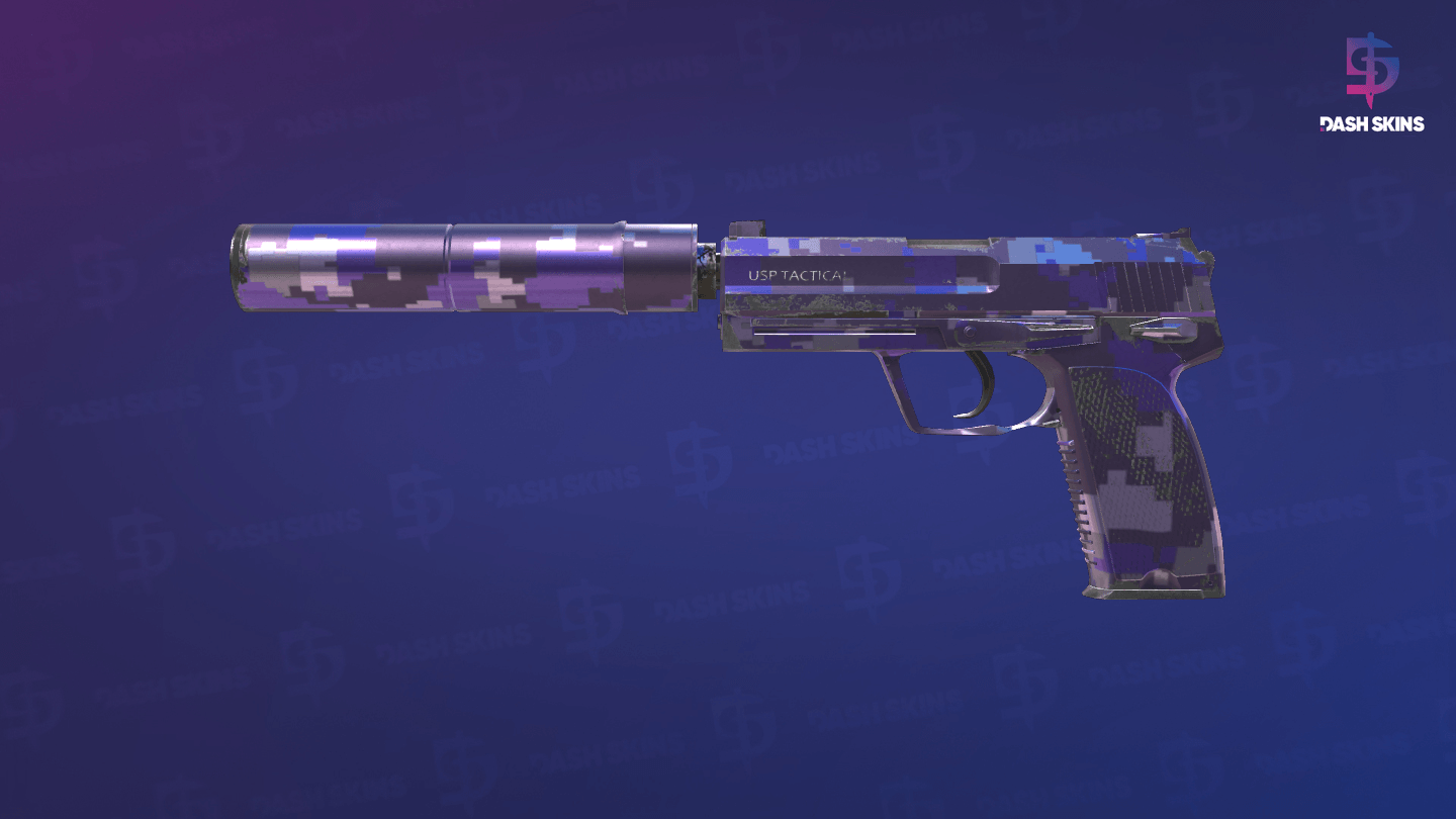 USP-S | Purple DDPAT (Field-Tested) Screenshot Playside