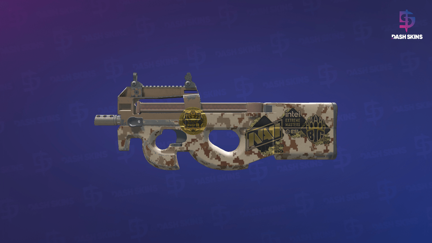 Souvenir P90 | Desert DDPAT (Minimal Wear) Screenshot Playside