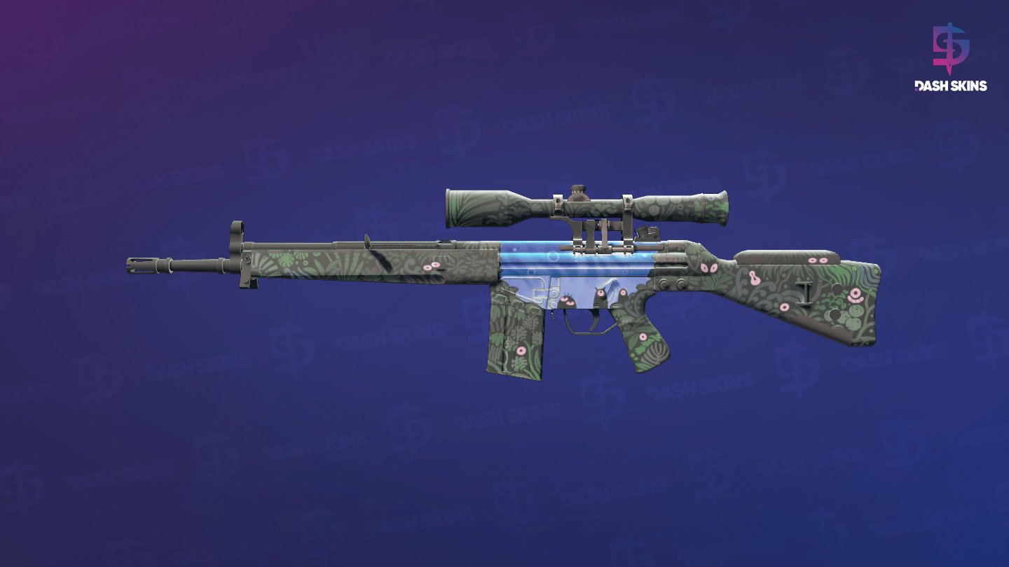 G3SG1 | Dream Glade (Well-Worn) Screenshot Playside