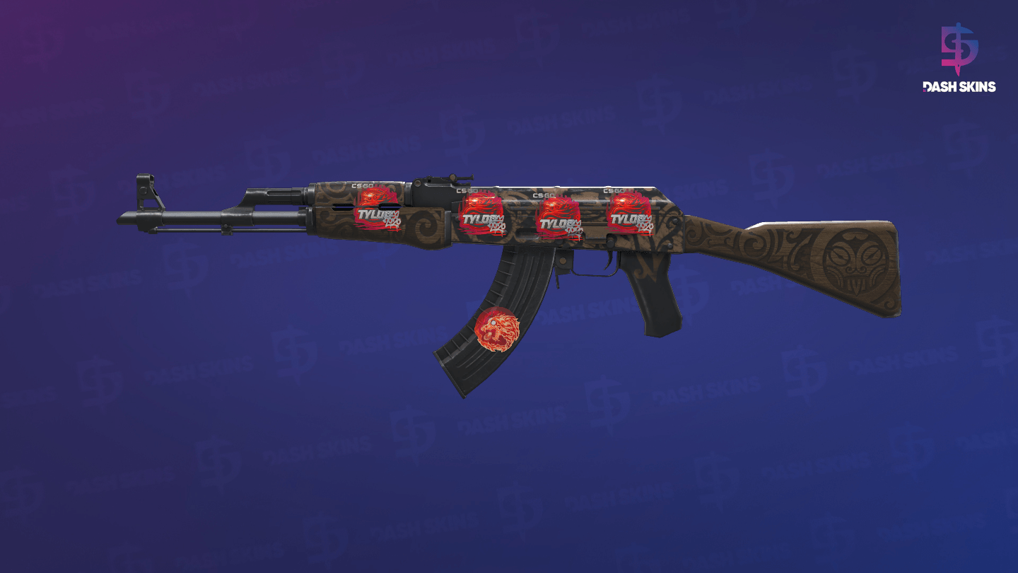 AK-47 | Uncharted (Minimal Wear) Screenshot Playside