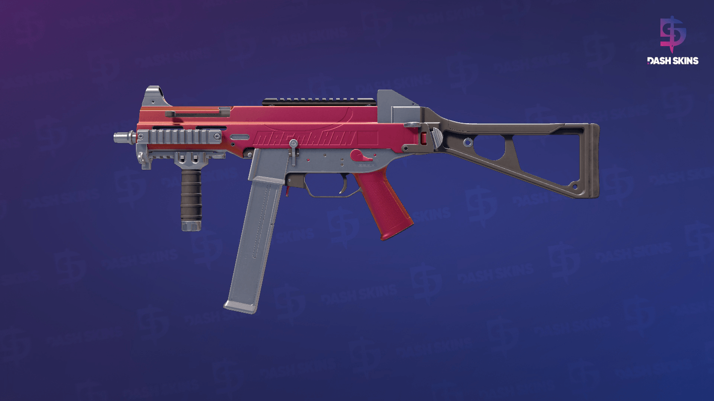 UMP-45 | Crimson Foil (Factory New) Screenshot Playside