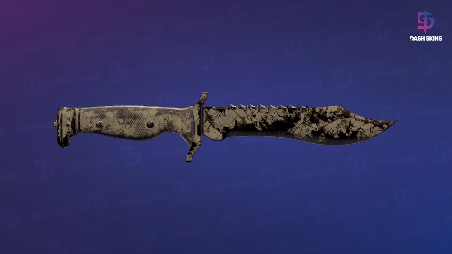 ★ Bowie Knife | Safari Mesh (Battle-Scarred) Screenshot Playside