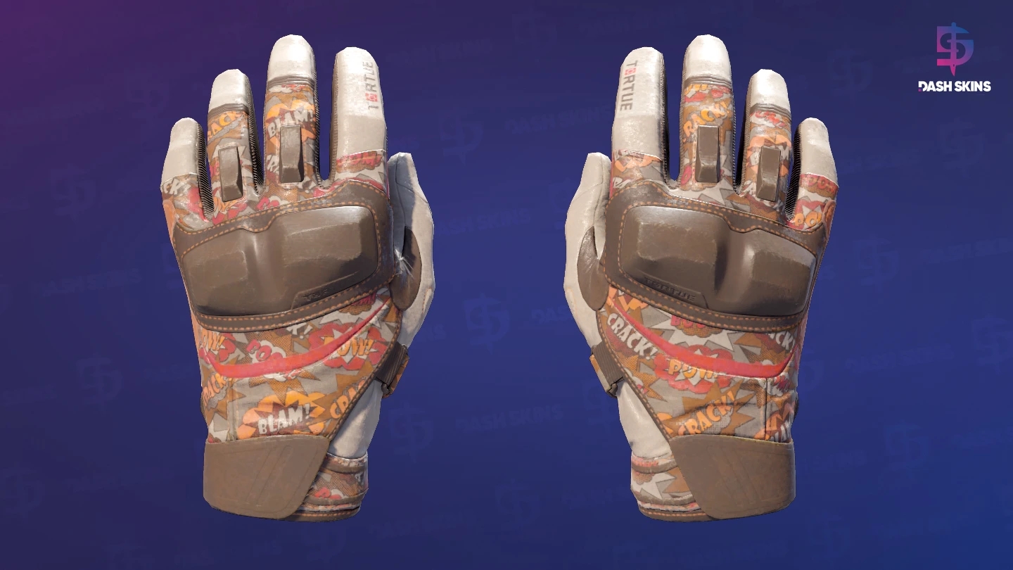★ Moto Gloves | POW! (Field-Tested) Screenshot Playside