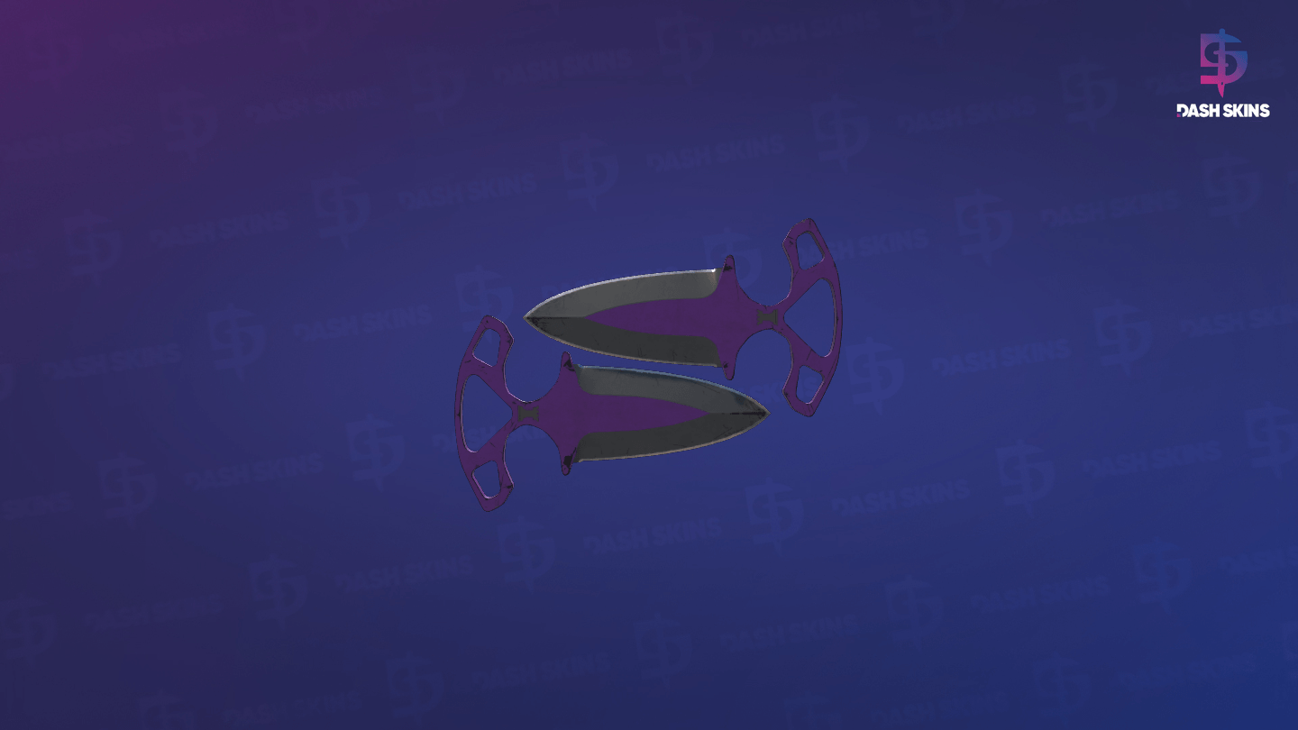 ★ Shadow Daggers | Ultraviolet (Field-Tested) Screenshot Playside
