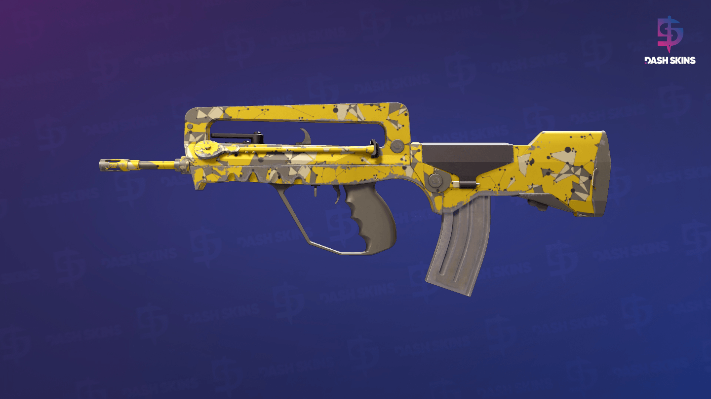 FAMAS | Neural Net (Minimal Wear) Screenshot Playside