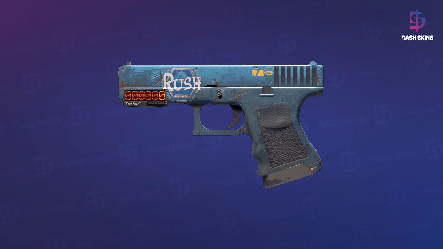 StatTrak™ Glock-18 | Off World (Field-Tested) Screenshot Playside