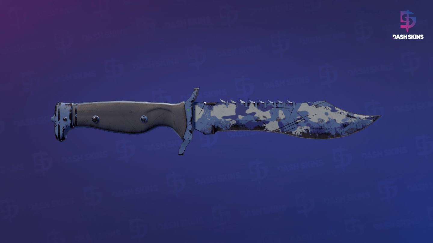 ★ Bowie Knife | Bright Water (Well-Worn) Screenshot Playside