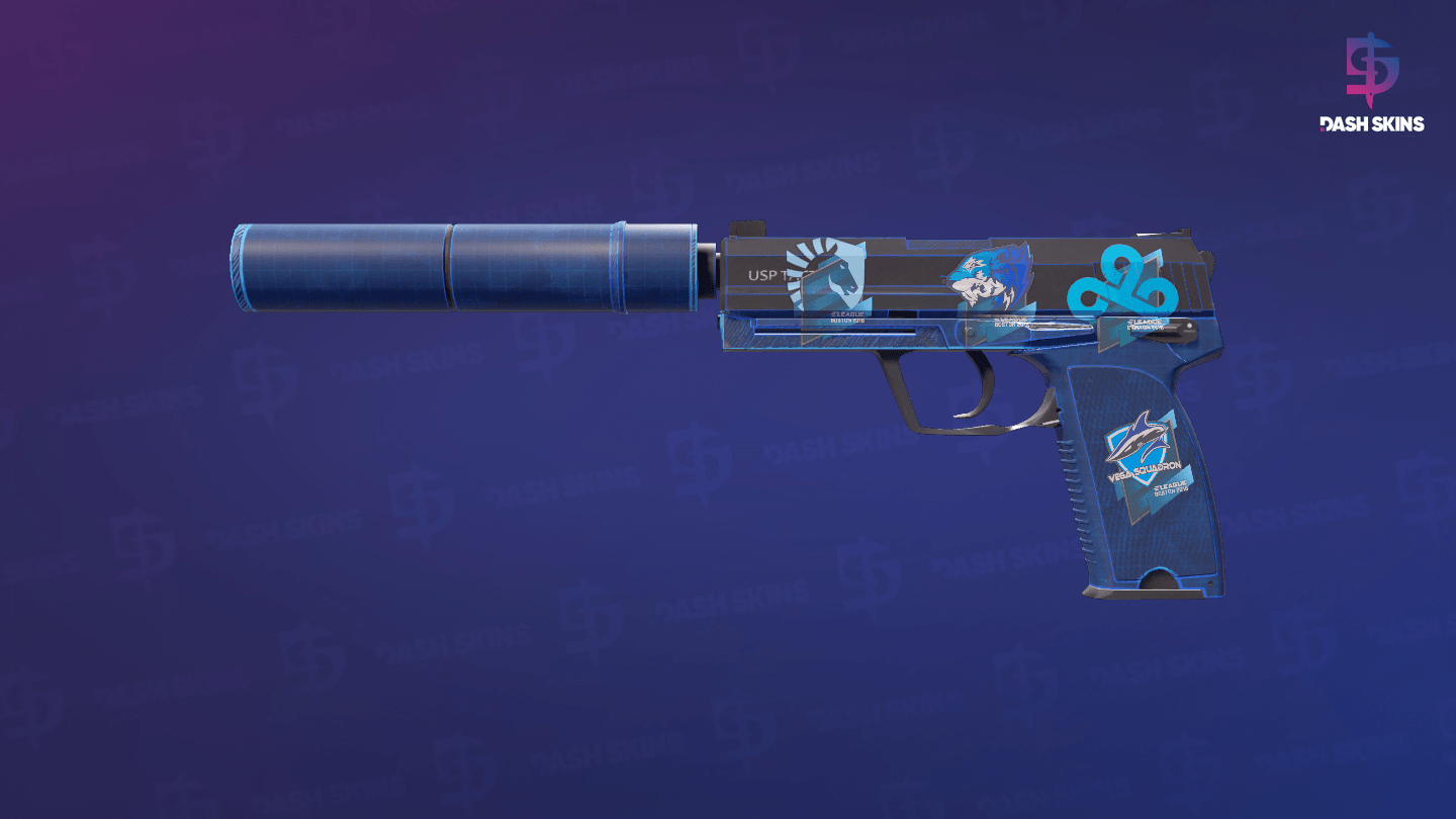 USP-S | Blueprint (Minimal Wear) Screenshot Playside