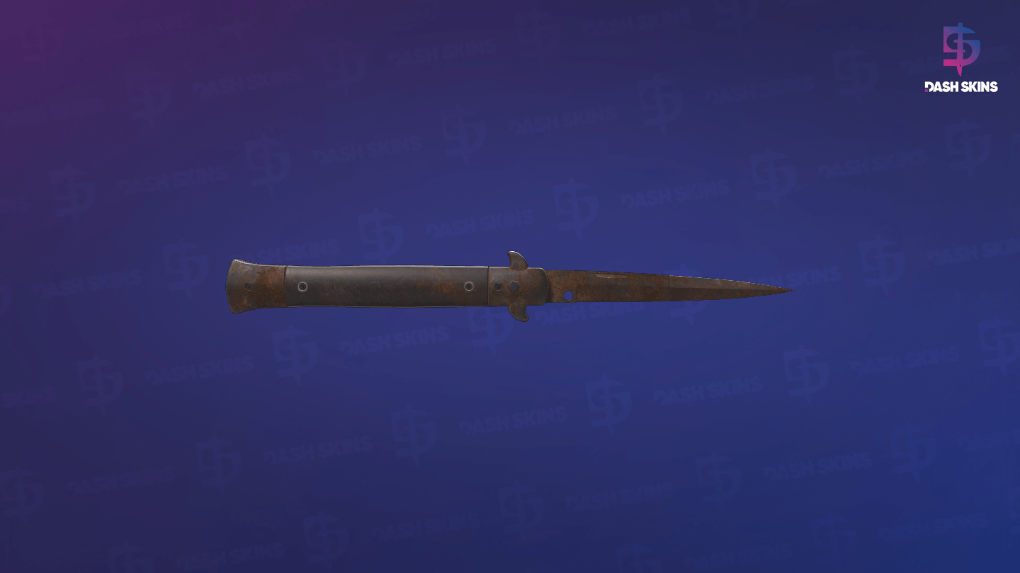 ★ Stiletto Knife | Rust Coat (Battle-Scarred) Screenshot Playside