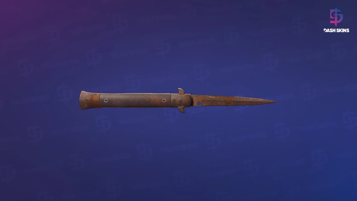 ★ Stiletto Knife | Rust Coat (Battle-Scarred) Screenshot Playside