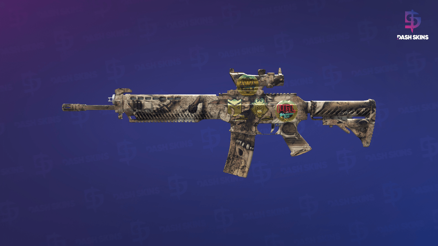 Souvenir SG 553 | Bleached (Factory New) Screenshot Playside