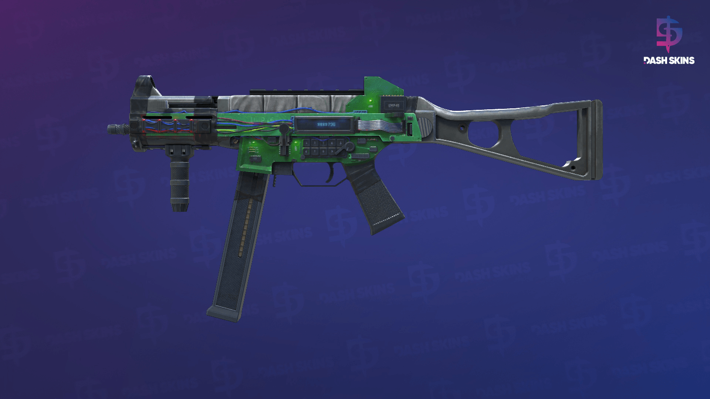 UMP-45 | Plastique (Minimal Wear) Screenshot Playside