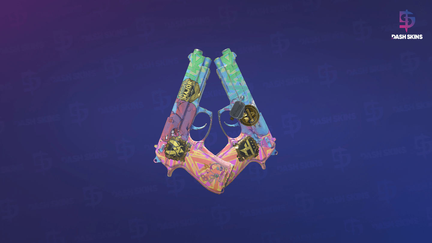 Souvenir Dual Berettas | Sweet Little Angels (Field-Tested) Screenshot Playside