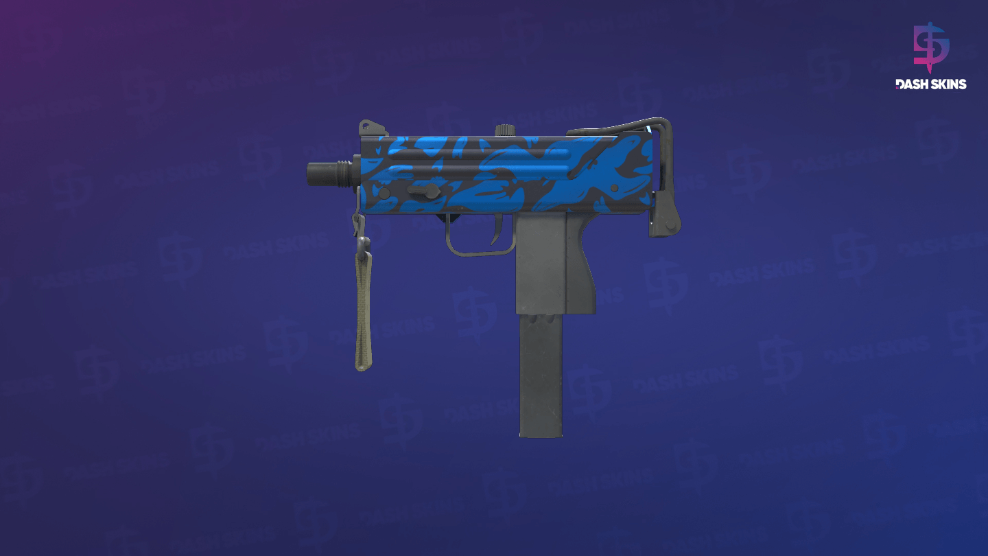 MAC-10 | Oceanic (Minimal Wear) Screenshot Playside