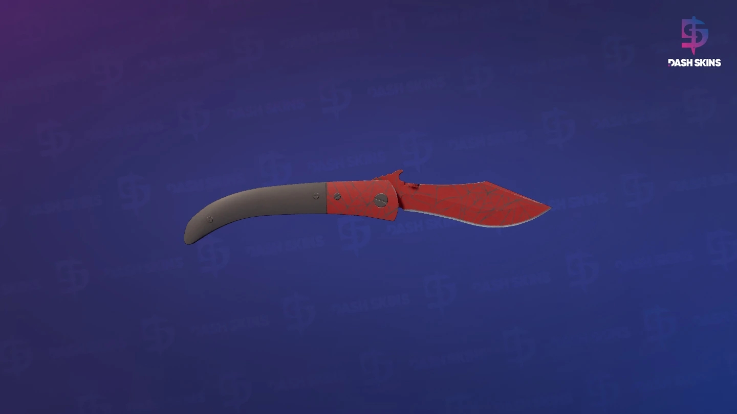 ★ Navaja Knife | Crimson Web (Minimal Wear) Screenshot Playside
