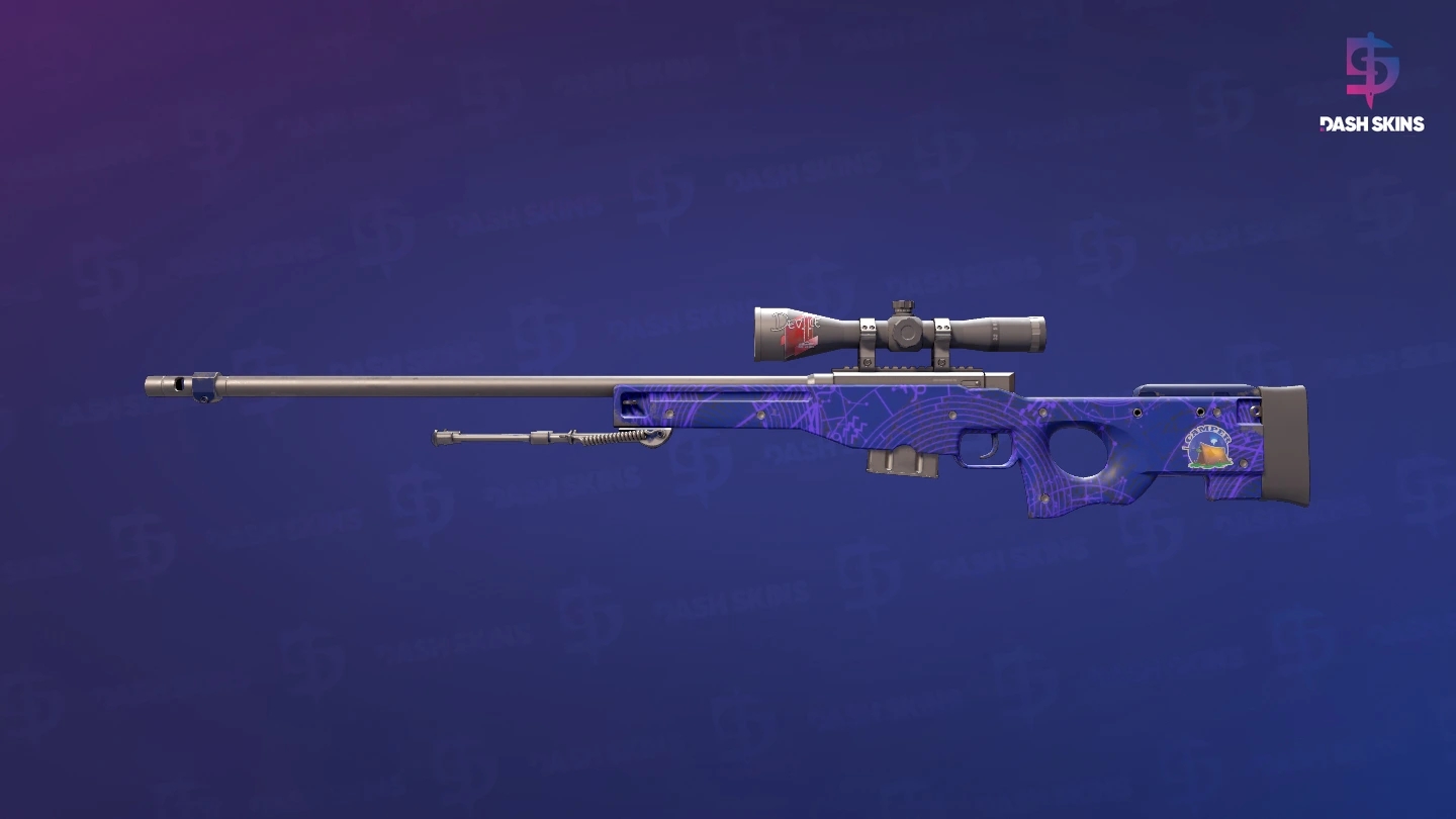 AWP | Sun in Leo (Minimal Wear) Screenshot Playside