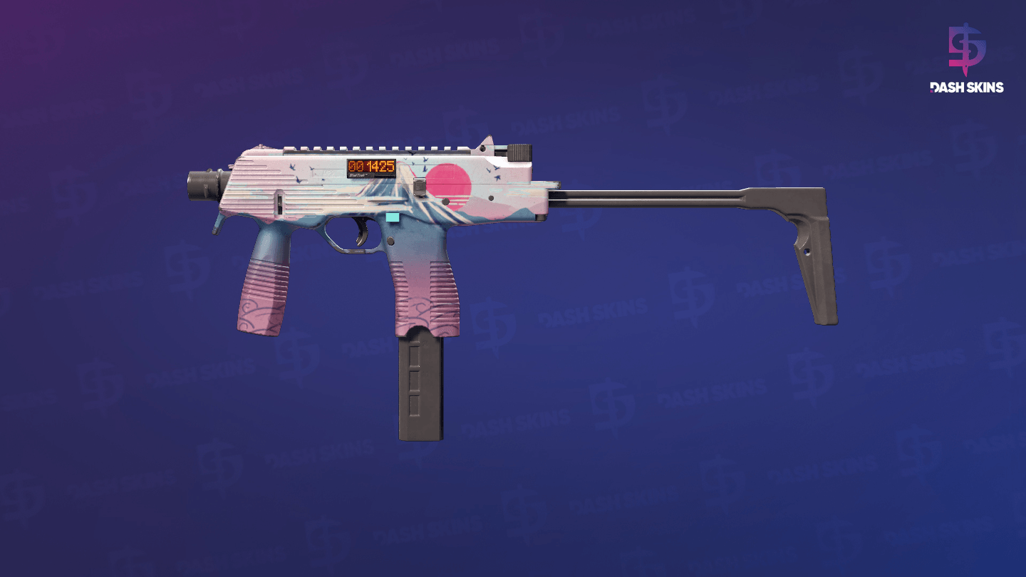StatTrak™ MP9 | Mount Fuji (Field-Tested) Screenshot Playside