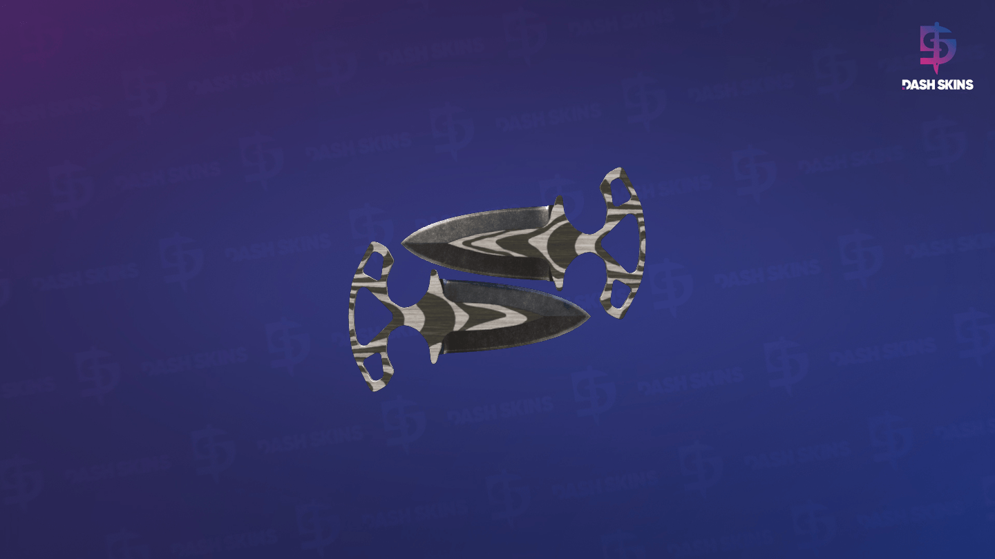 ★ Shadow Daggers | Black Laminate (Minimal Wear) Screenshot Playside