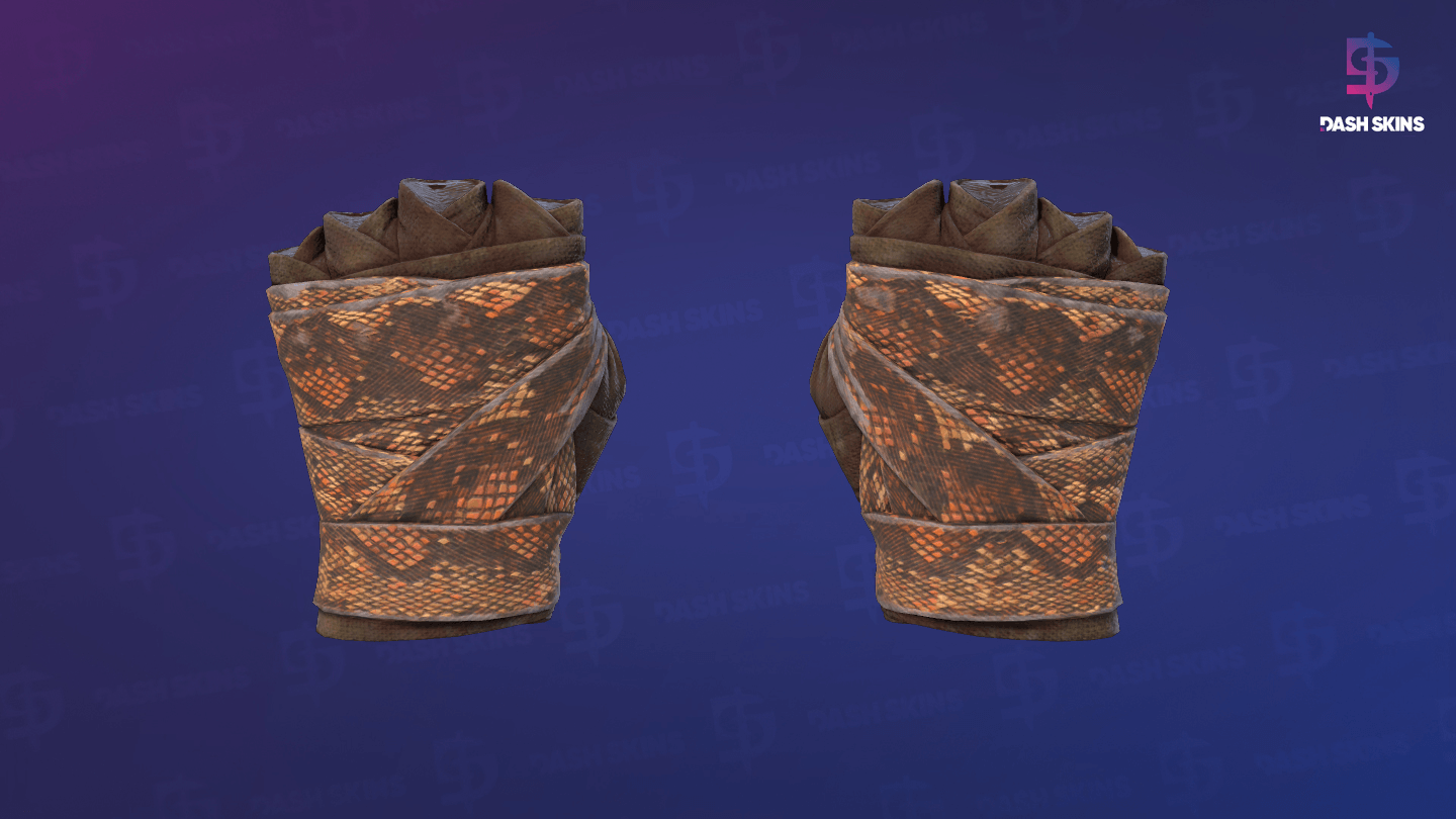 ★ Hand Wraps | Constrictor (Battle-Scarred) Screenshot Playside