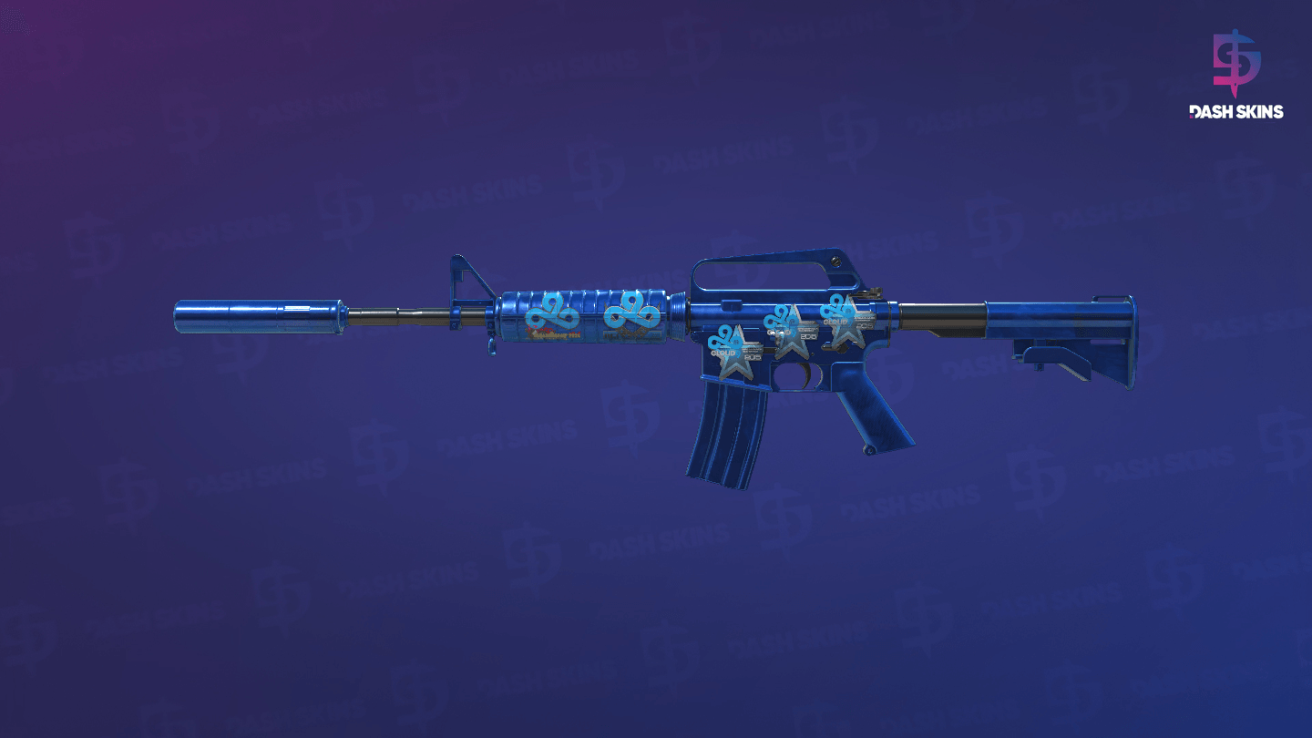 M4A1-S | Blue Phosphor (Factory New) Screenshot Playside
